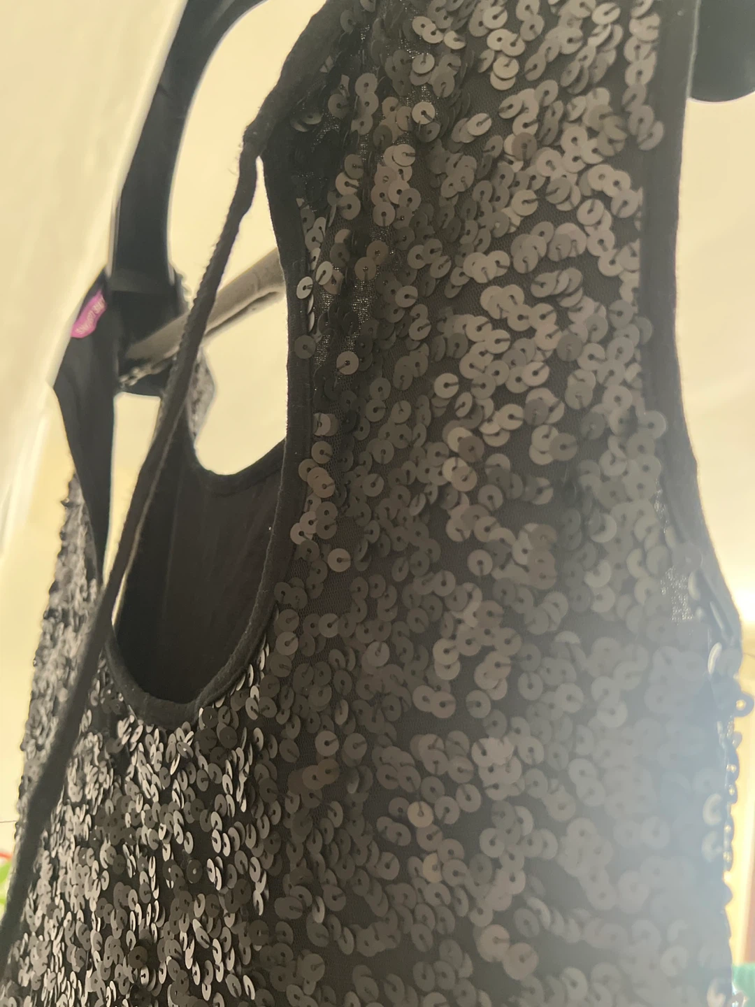 🏆 Smart Set Black Sequin Sleeveless Dress - photo 2