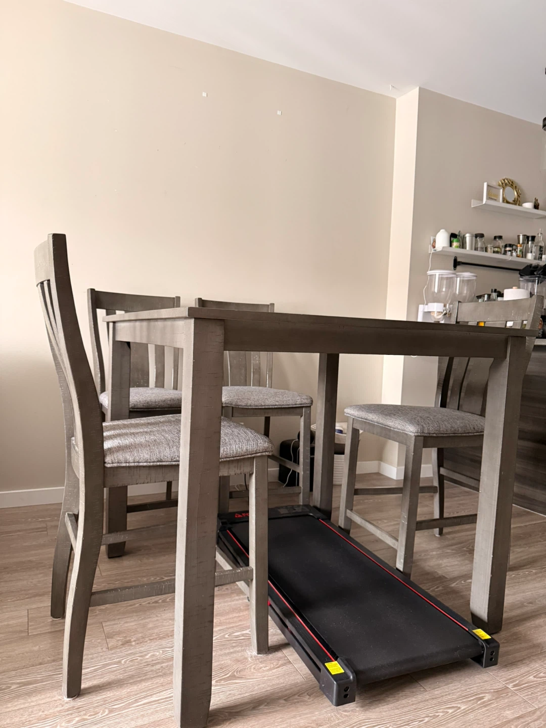 🏆 Counter-Height Dining Set with Table & 4 Chairs - photo 2
