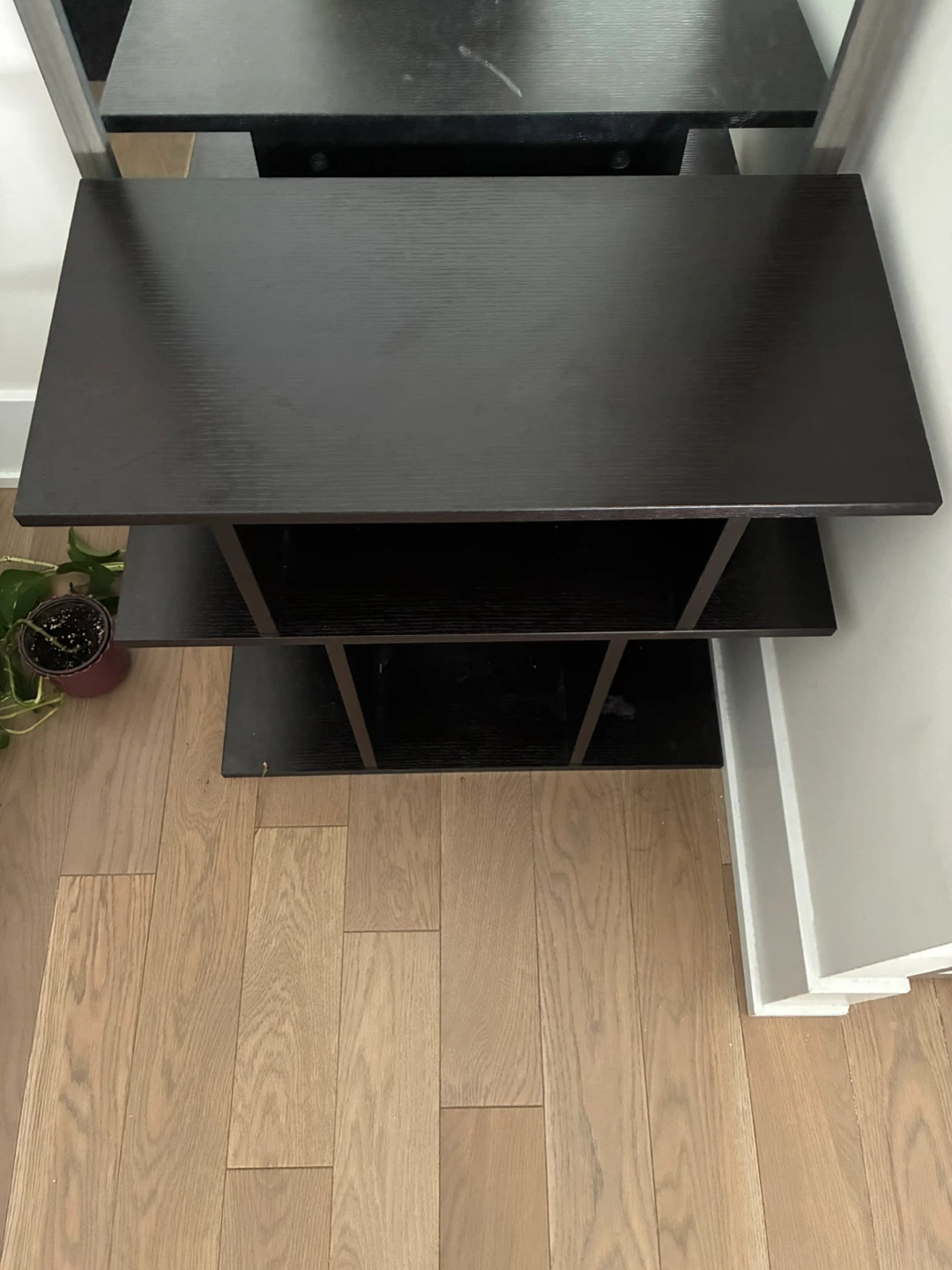 Black 6-Shelf Display Shelf - photo 2