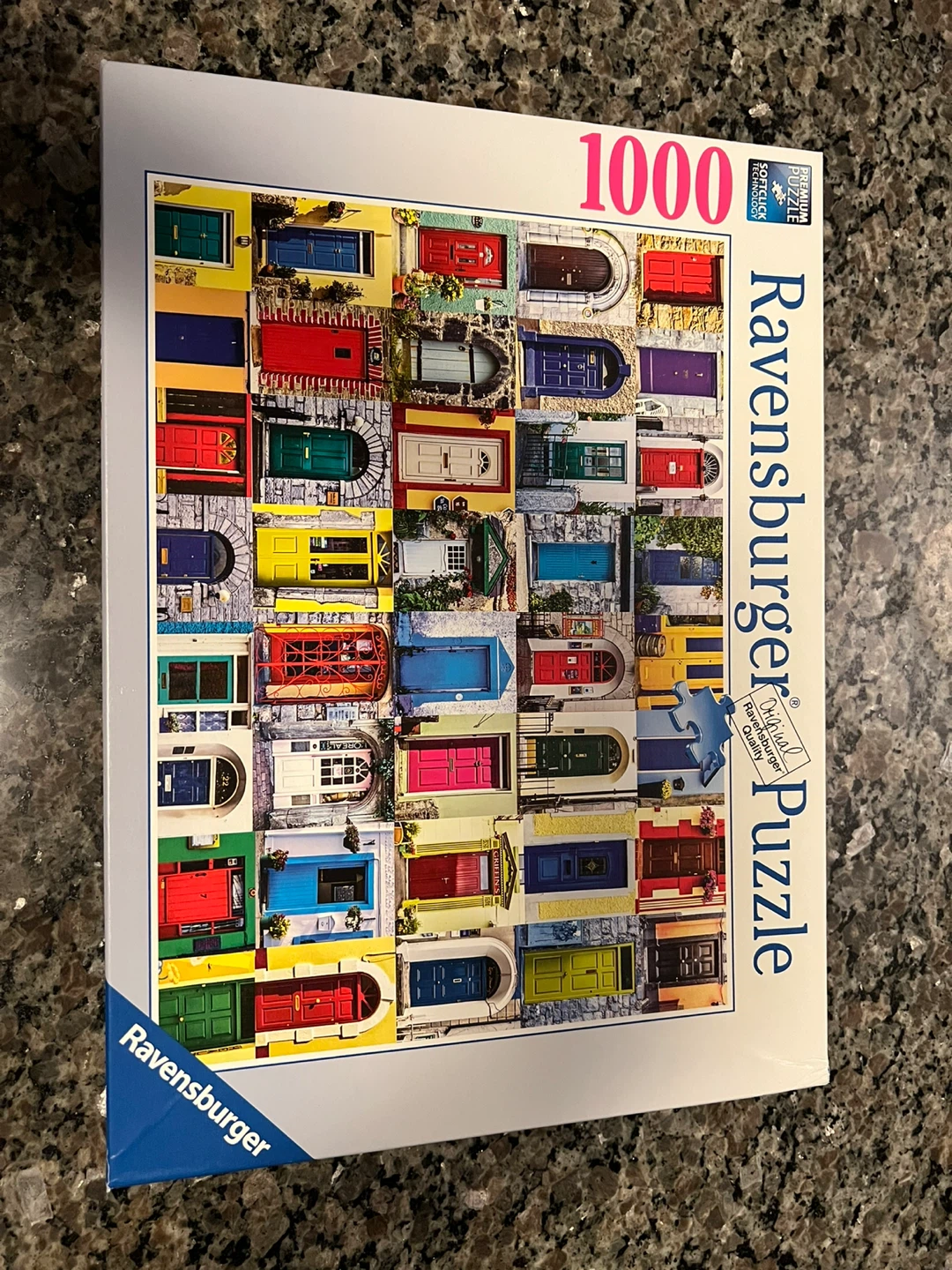 Ravensburger 1000 Piece Puzzle - Colourful Doors