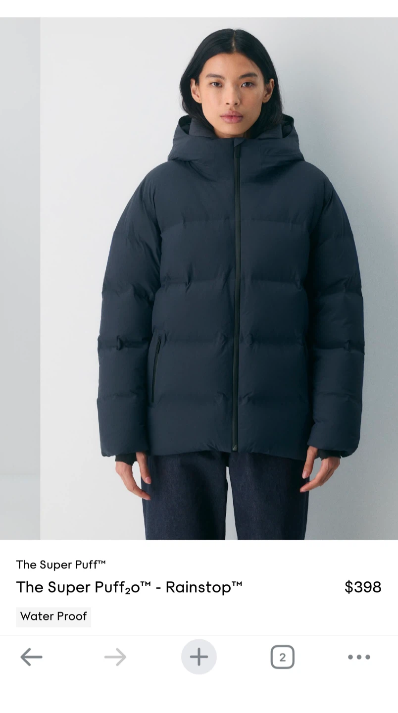 The Super Puff™ Rainstop™ Jacket- Size sold out everywhere