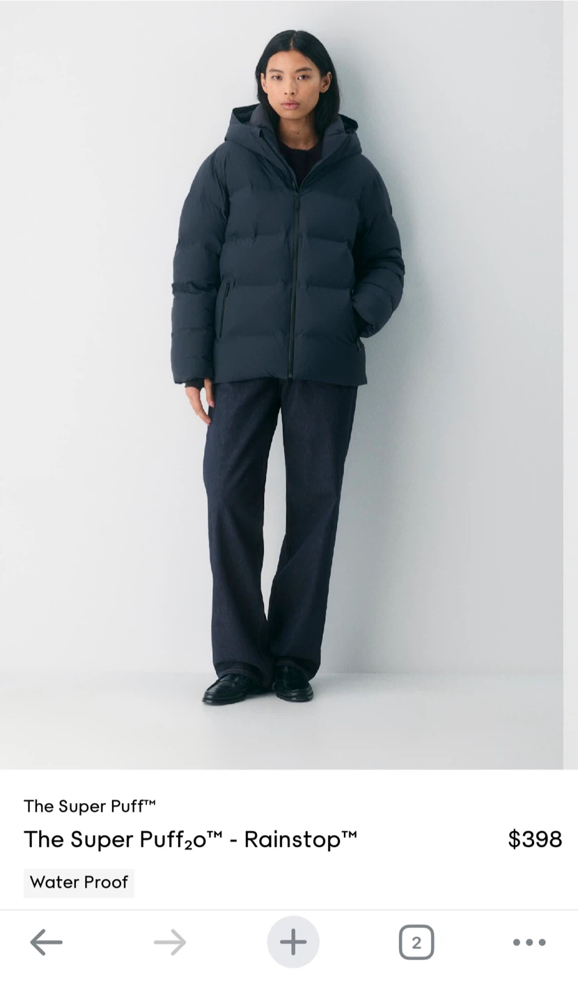 The Super Puff™ Rainstop™ Jacket- Size sold out everywhere - photo 2