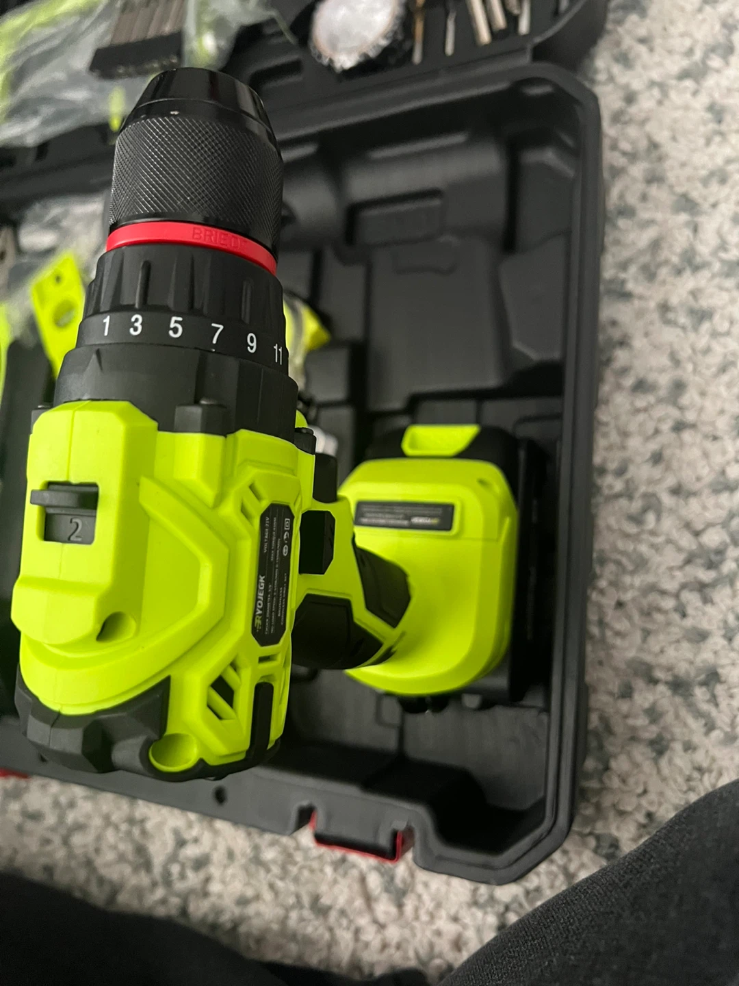 20V Cordless Drill and Tool Set - photo 2