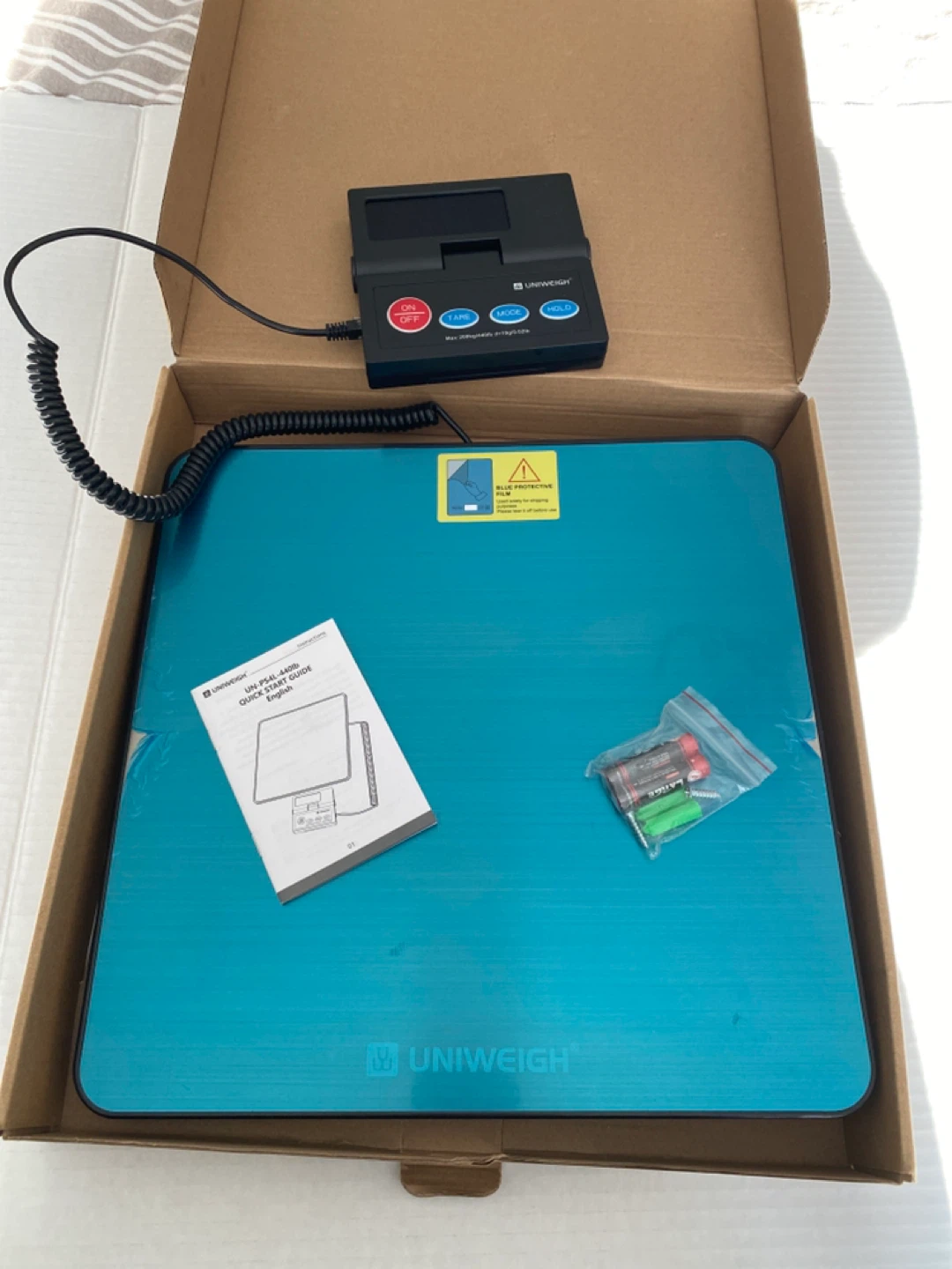 UNIWEIGH Postal Scale UN-PS4L - 440lb - photo 3