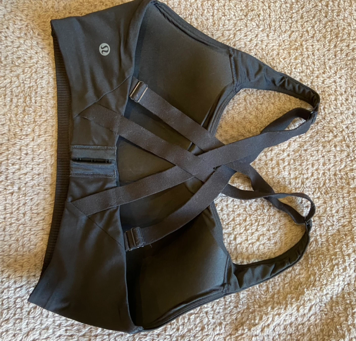 Lululemon Black Sports Bra 34DD - photo 2