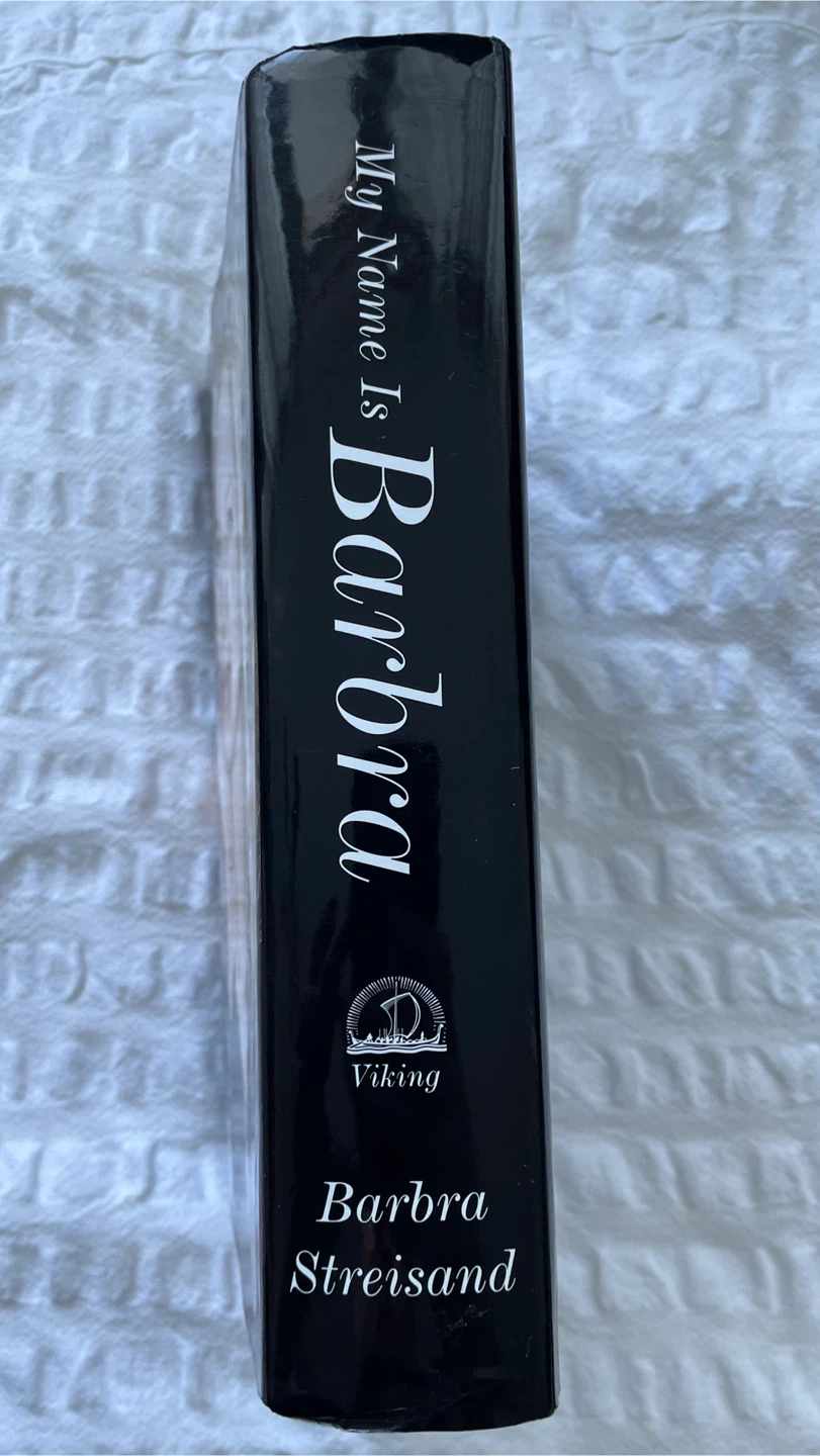 My Name Is Barbra Barbra Streisand Hardcover Autobiography - photo 2