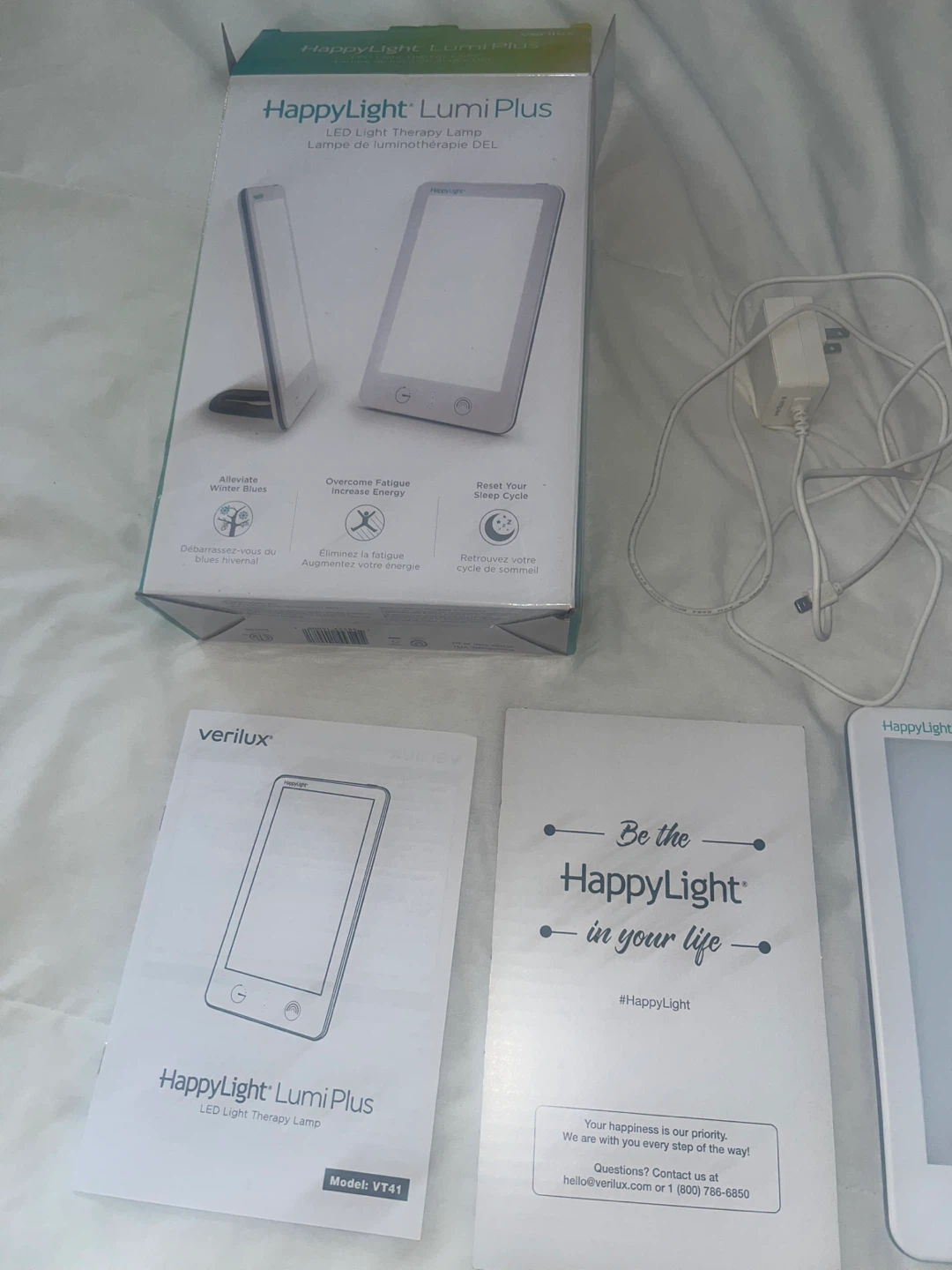 HappyLight Lumi Plus LED Light Therapy Lamp - photo 3