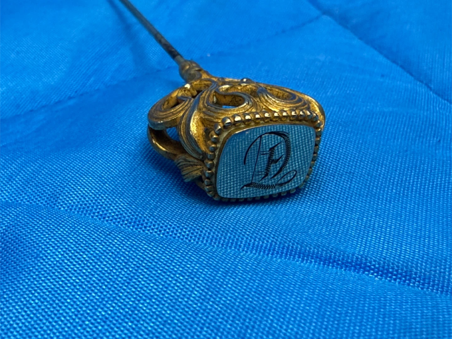 Antique Monogrammed Stick Pin - photo 4