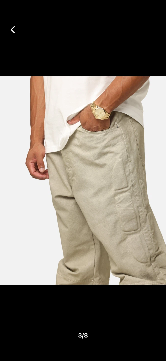 MNML Ultra Baggy Padded SA Denim Jeans - NWT - photo 2