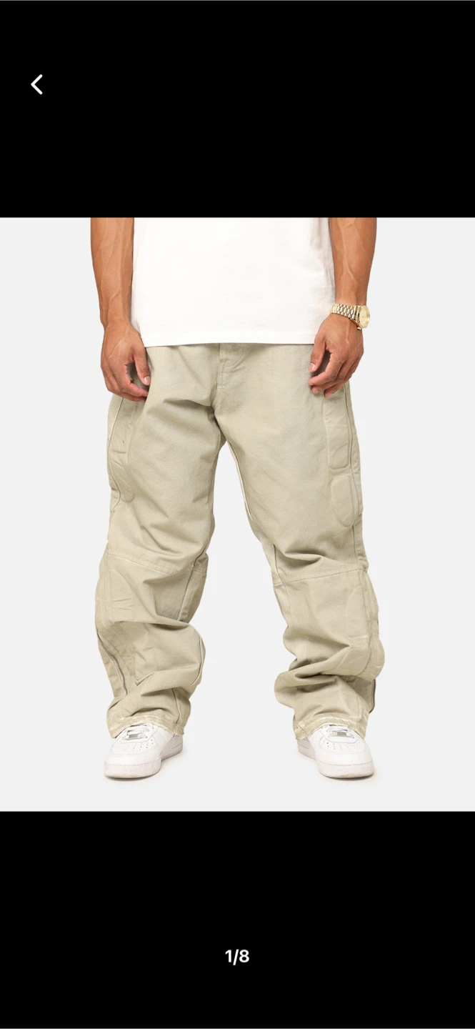 MNML Ultra Baggy Padded SA Denim Jeans - NWT