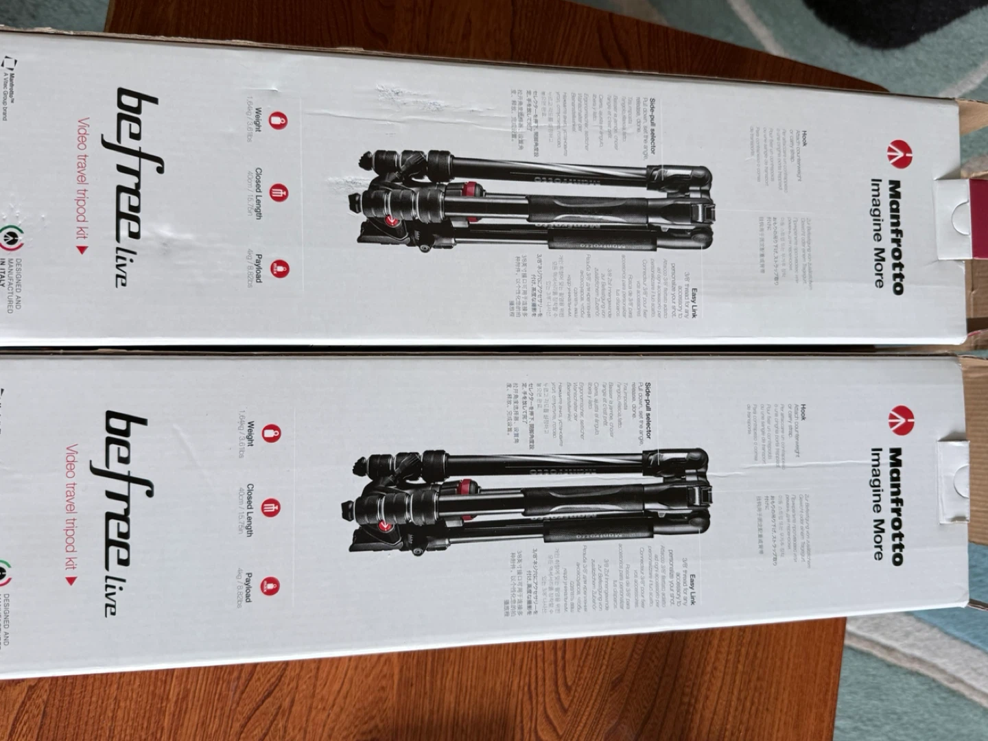Manfrotto Befree Live Video Travel Tripod Kit