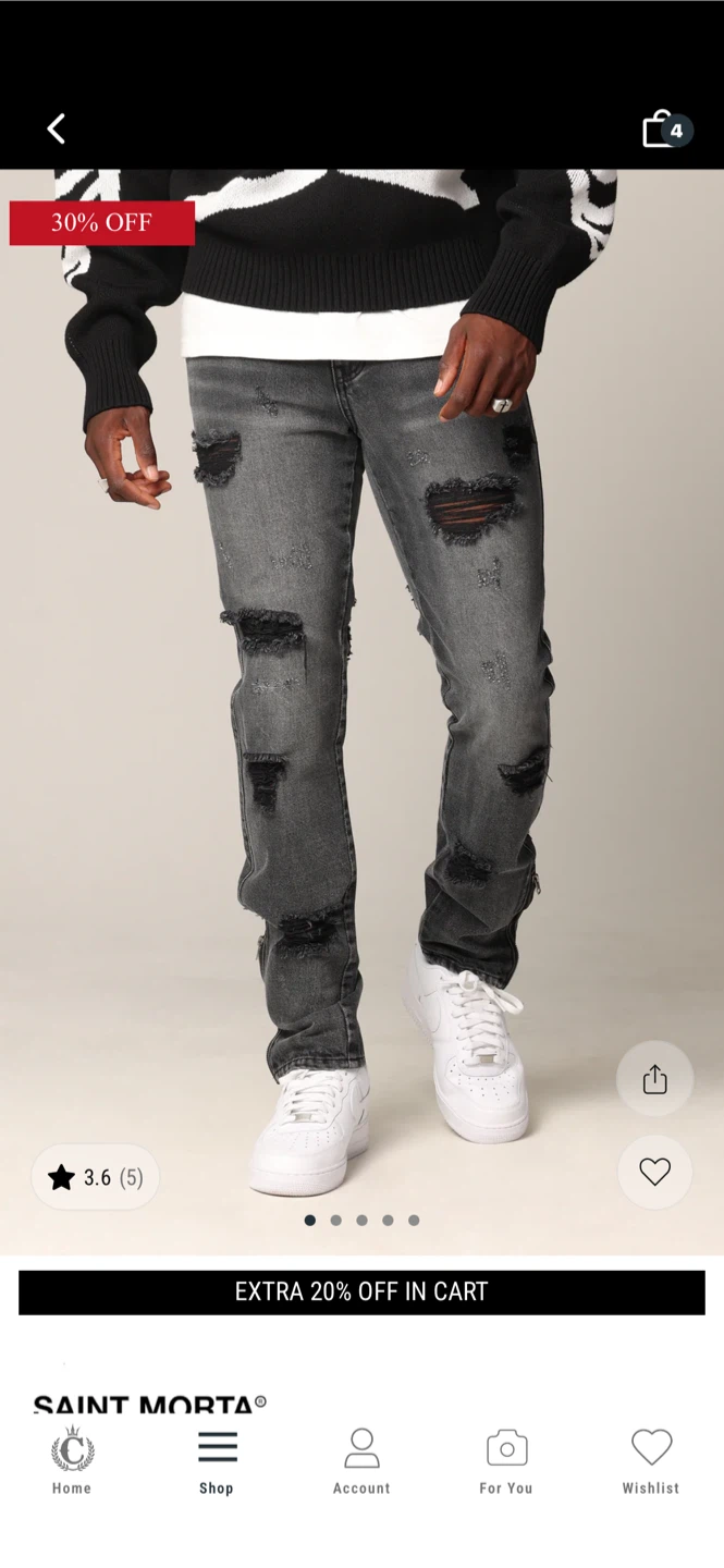 Saint Morta Riot Fimi Jeans