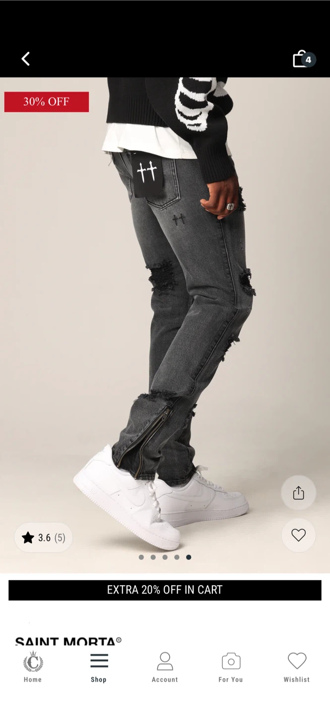 Saint Morta Riot Fimi Jeans - photo 5
