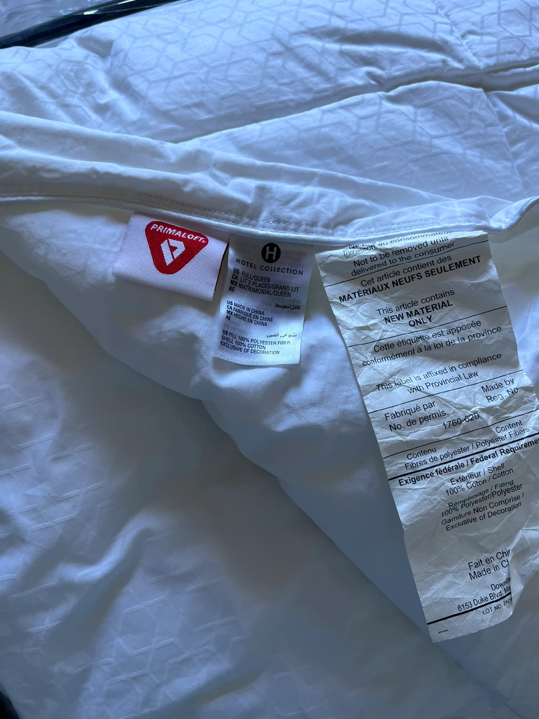 Hotel Collection Primaloft Comforter - Full/Queen - photo 2