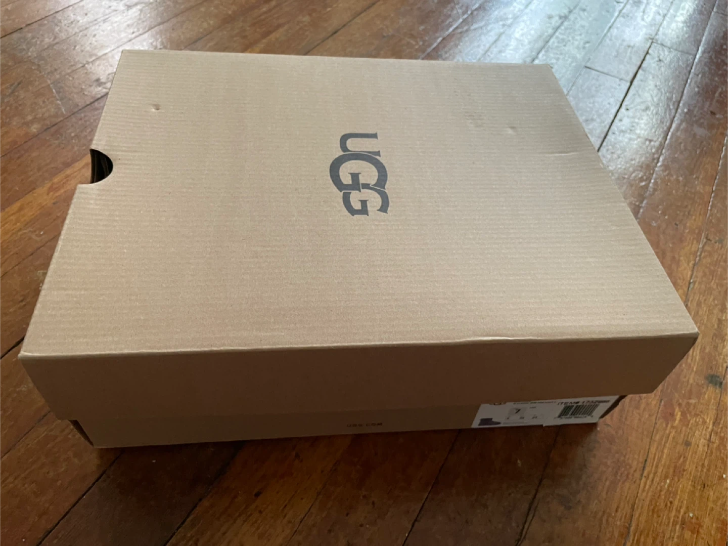 UGG Mini Boots Gray -size 7 - photo 3