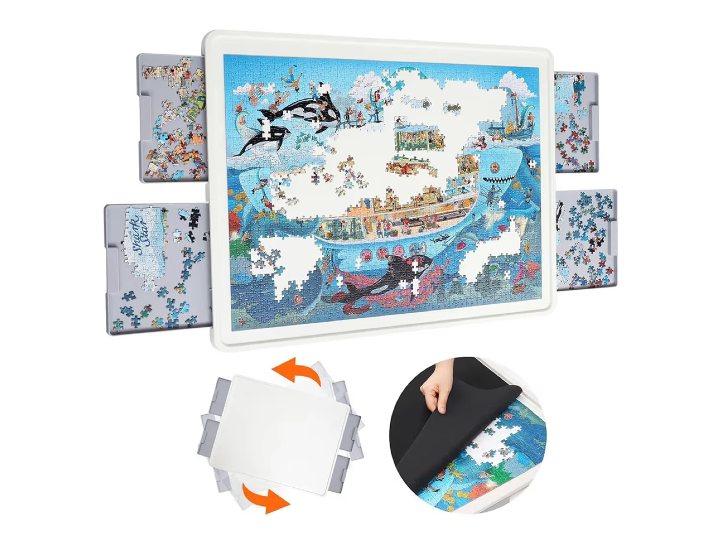 Upgraded Large Lazy Susan Puzzle Board