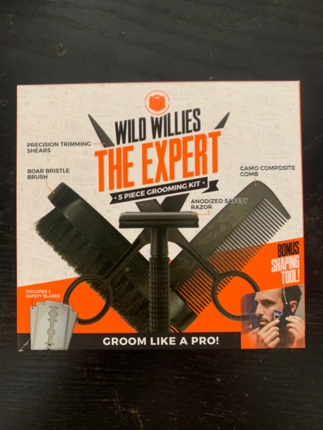Wild Willies The Expert 5 Piece Grooming Kit
