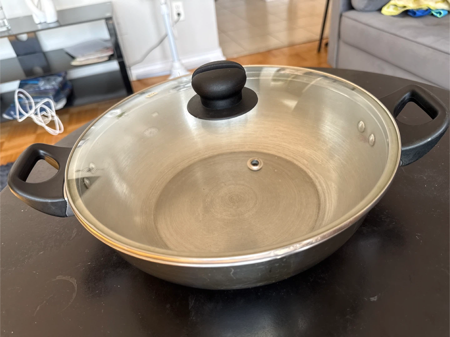 Prestige Stainless Steel Pot with Glass Lid - photo 2