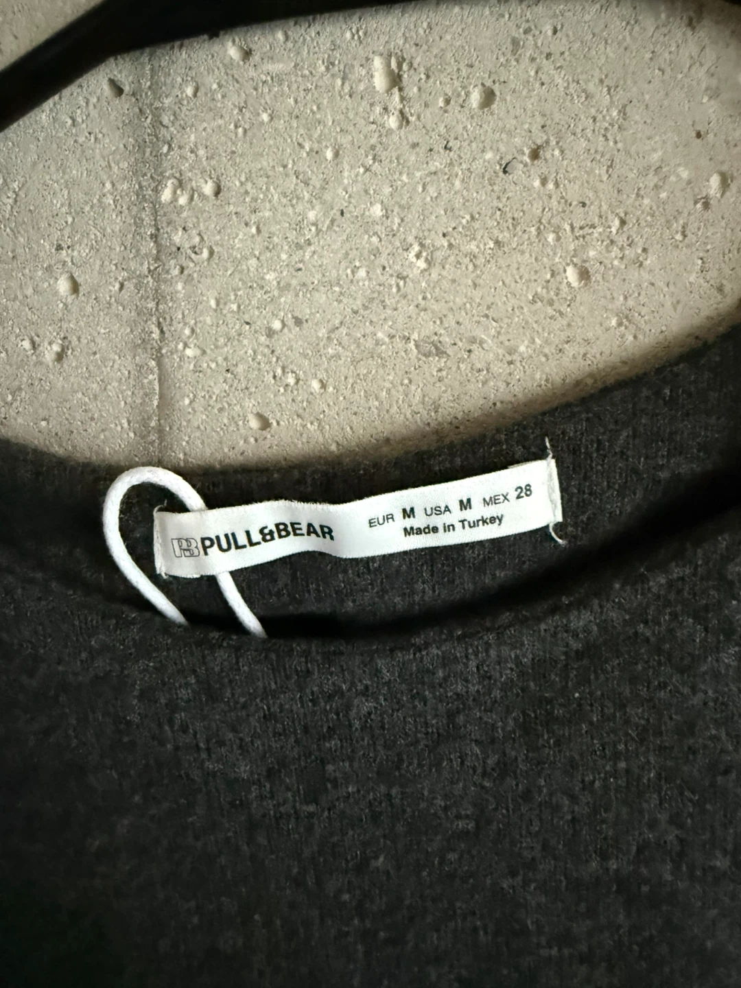 Pull & Bear Dark Grey Ruched T-Shirt BNWT - photo 3
