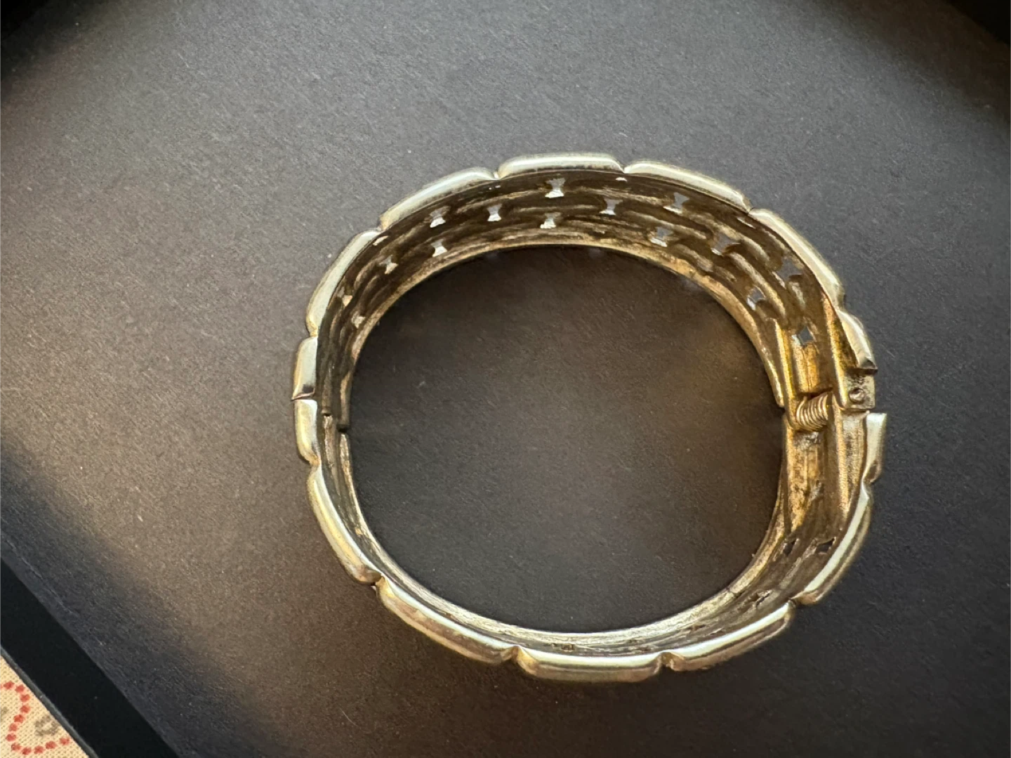 Vintage Silver Tone Link Bracelet - photo 2