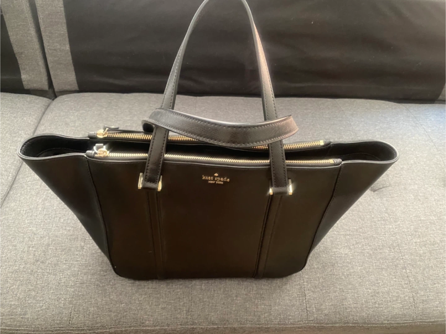 Kate Spade Black Leather Tote Bag - photo 4