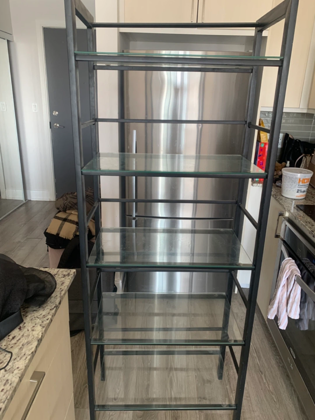 Glass Shelf Unit