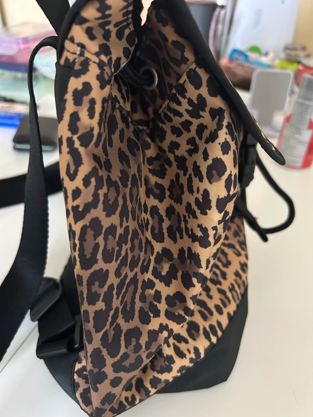 Levi's Leopard Print Mini Backpack - photo 2