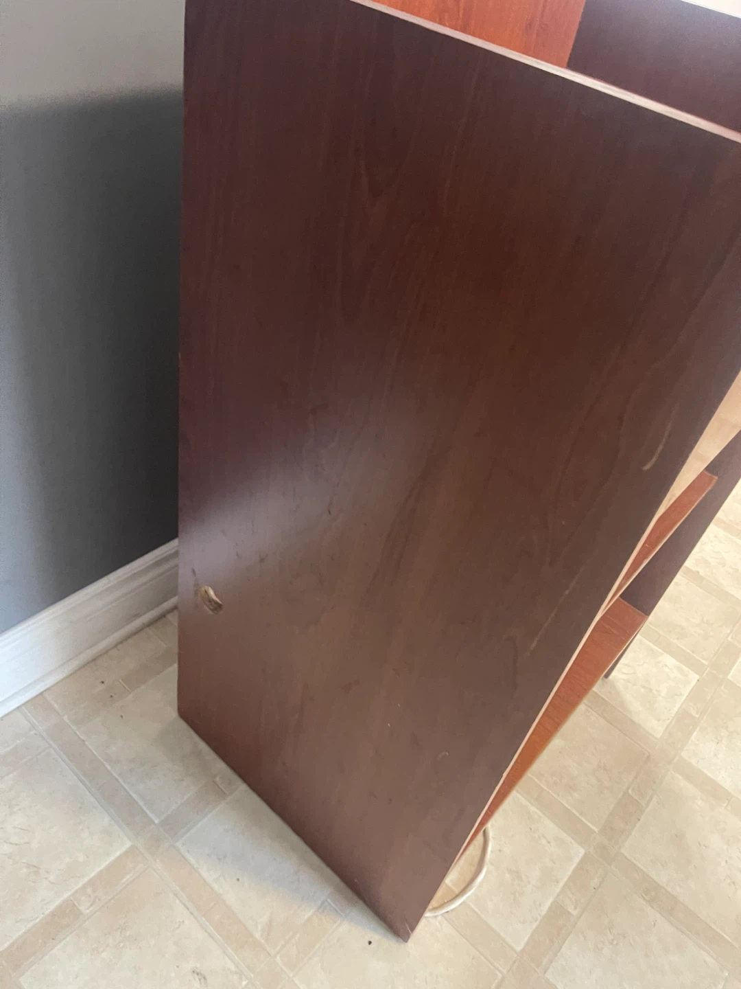 Wooden Podium Stand with Shelves - photo 4