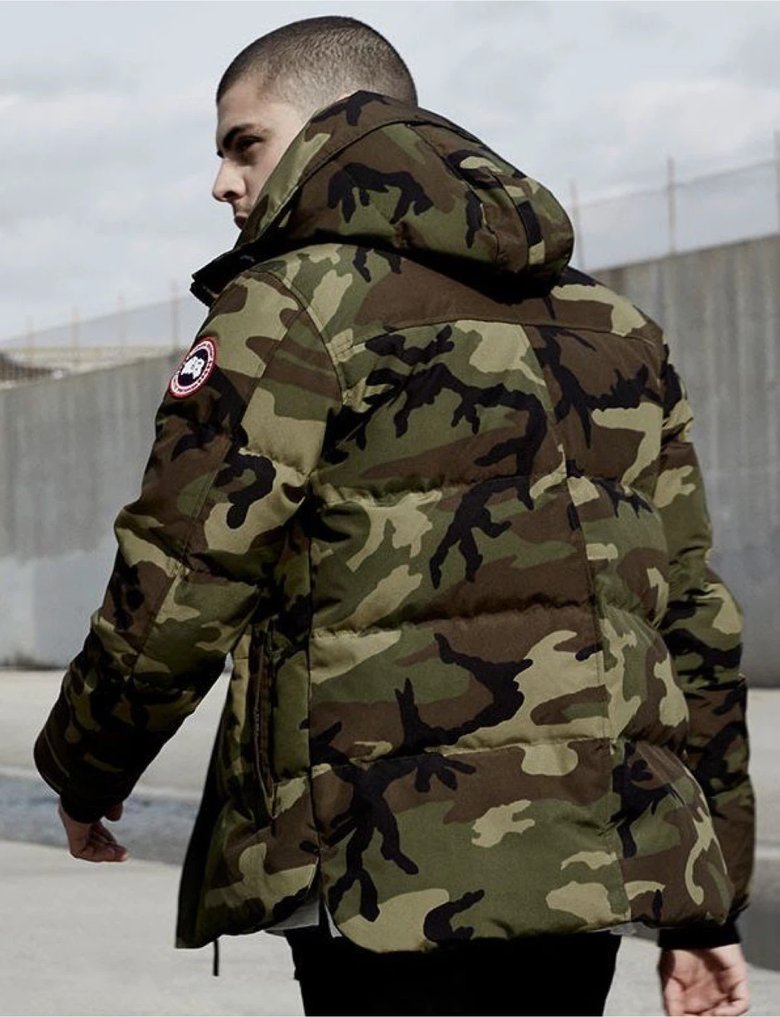 Canada Goose Camo Puffer Jacket