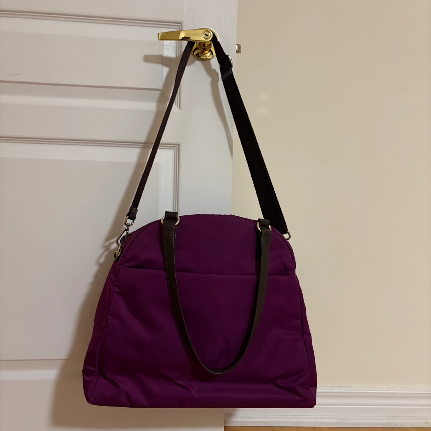 Lo & Sons The O.G (original/classic) - Plum w/ Gold Hardware