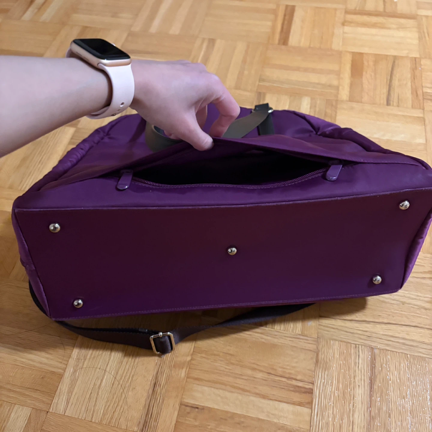 Lo & Sons The O.G (original/classic) - Plum w/ Gold Hardware - photo 5