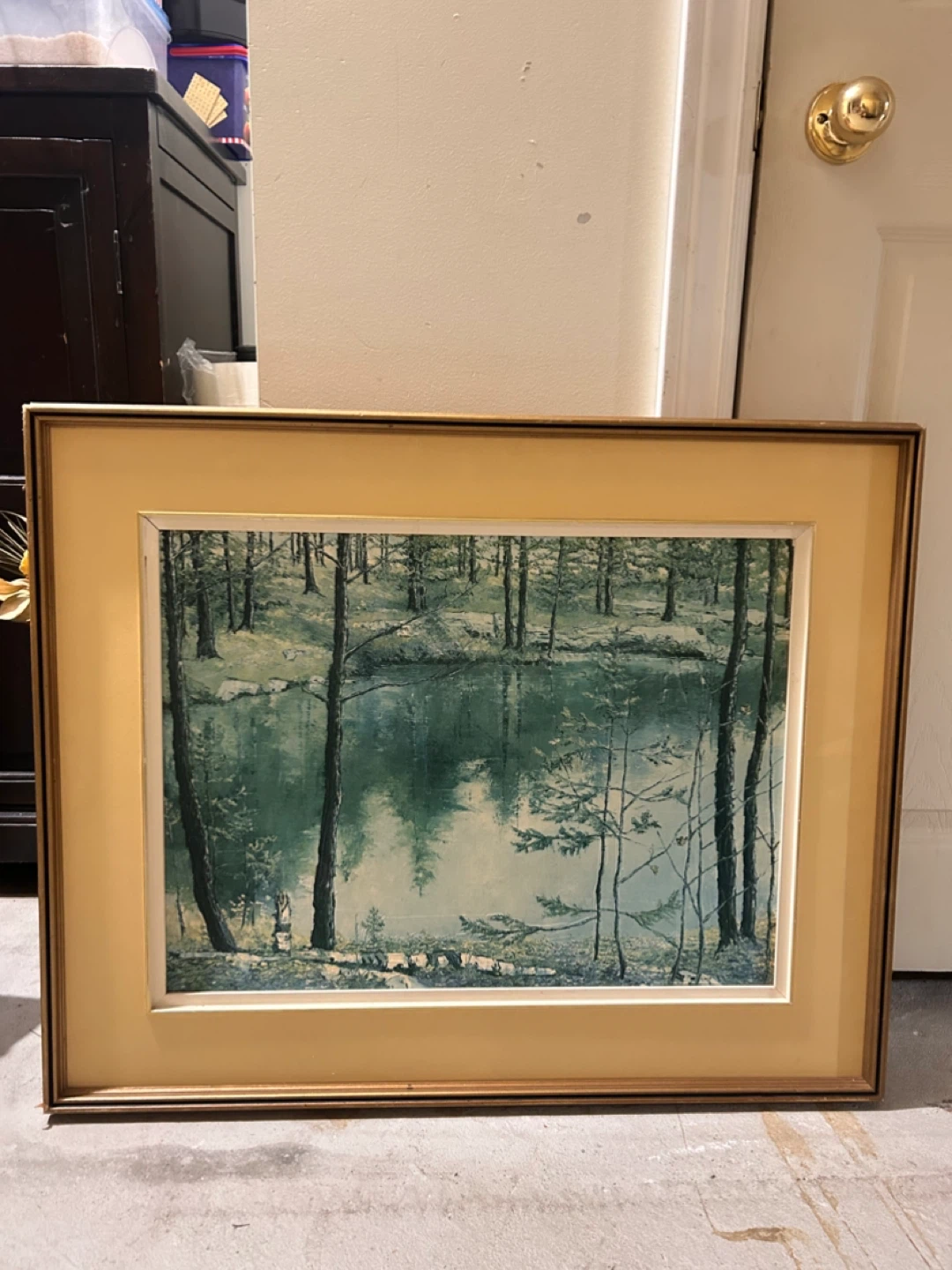Framed Landscape Painting