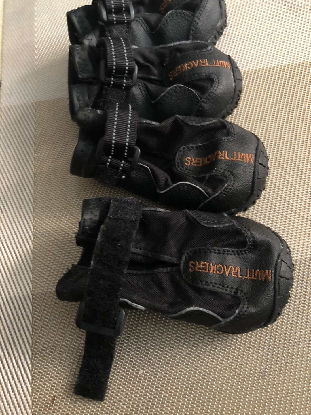 MuttTrackers Dog Boots - Black - photo 3