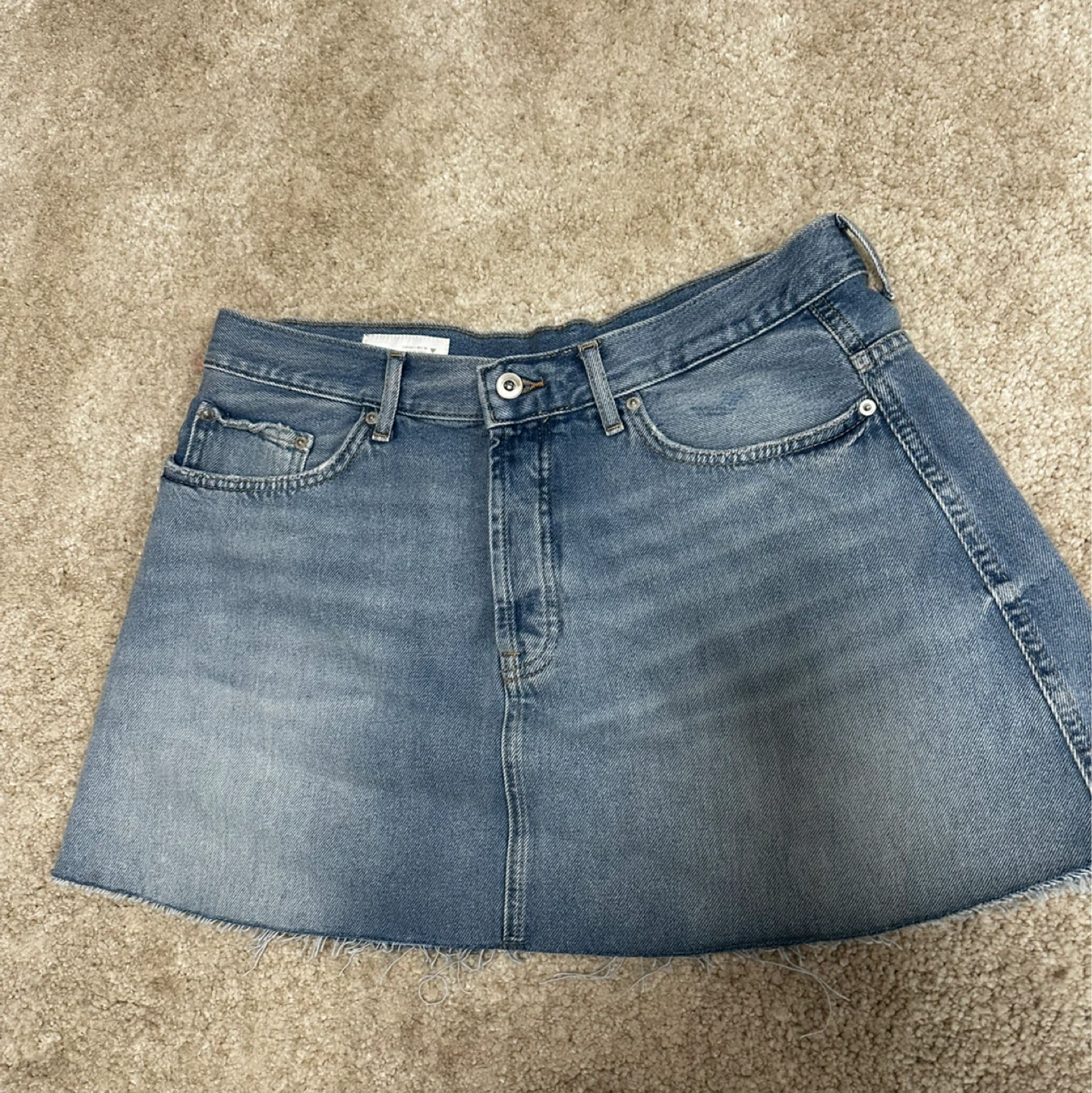 ZARA Denim Skirt Size L - photo 2