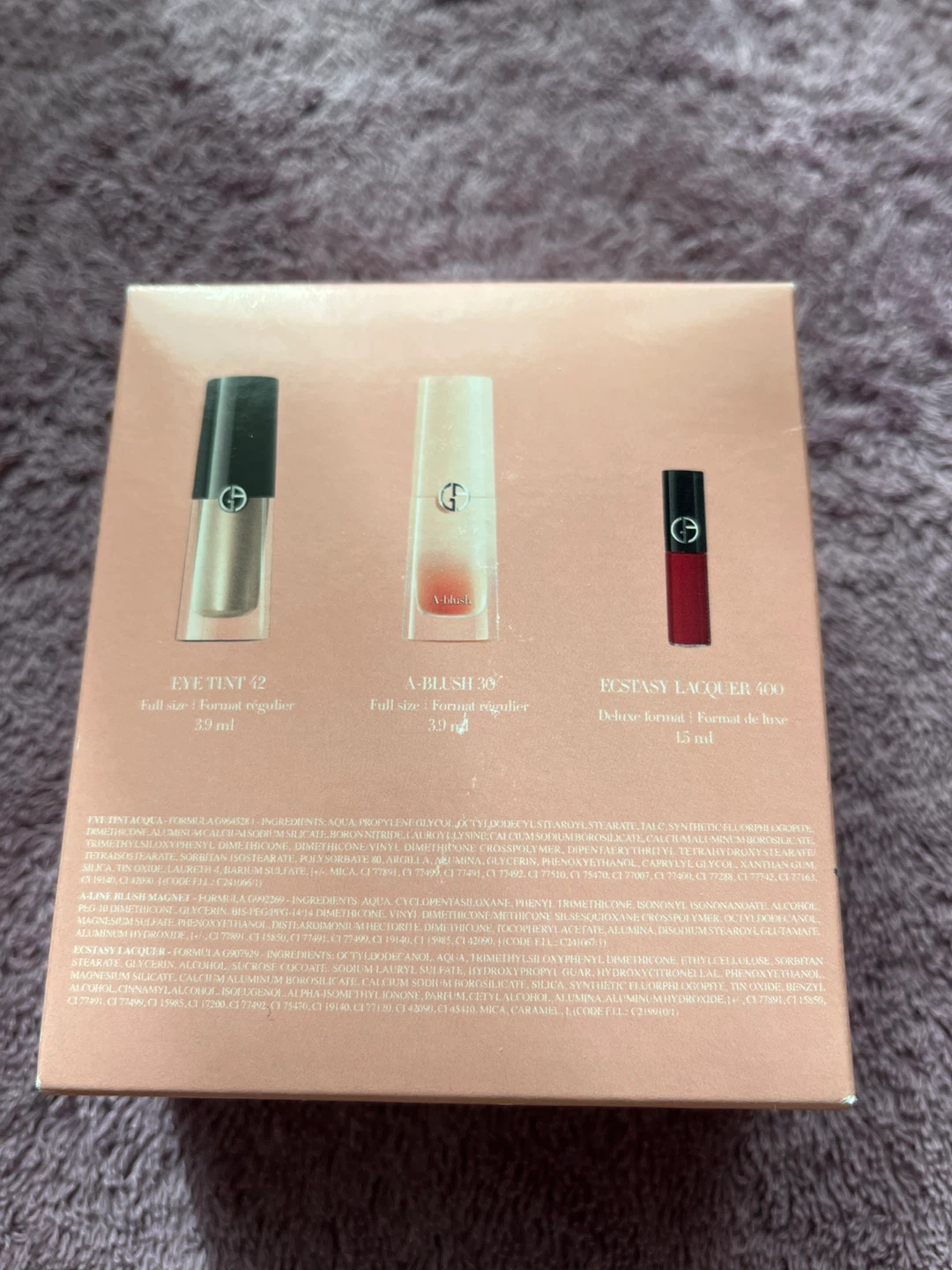 Giorgio Armani Natural Glow Set - Lip Tints & Lacquer - photo 2