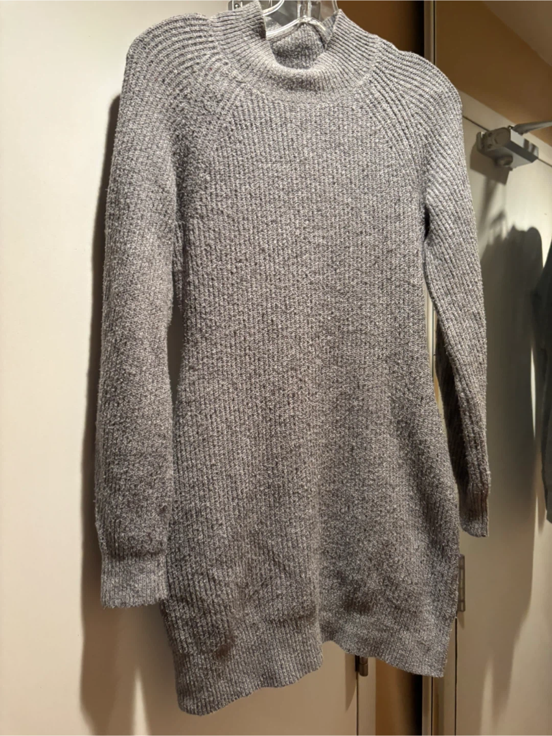 Abercrombie and Fitch Grey Knit Sweater Dress, size XS - photo 3
