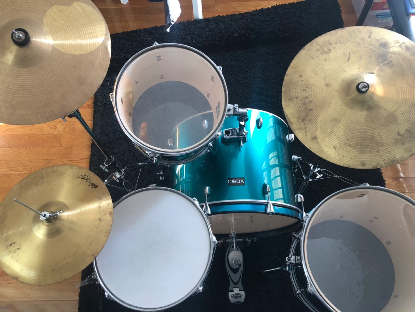 Drum set - like new! - photo 3