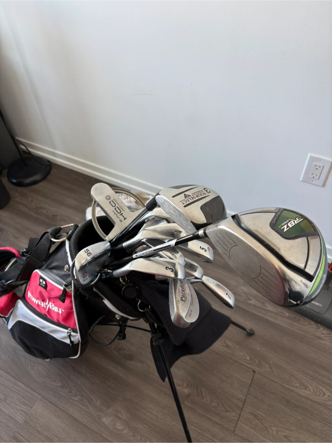 Golf Clubs with Taylormade RBZ Driver