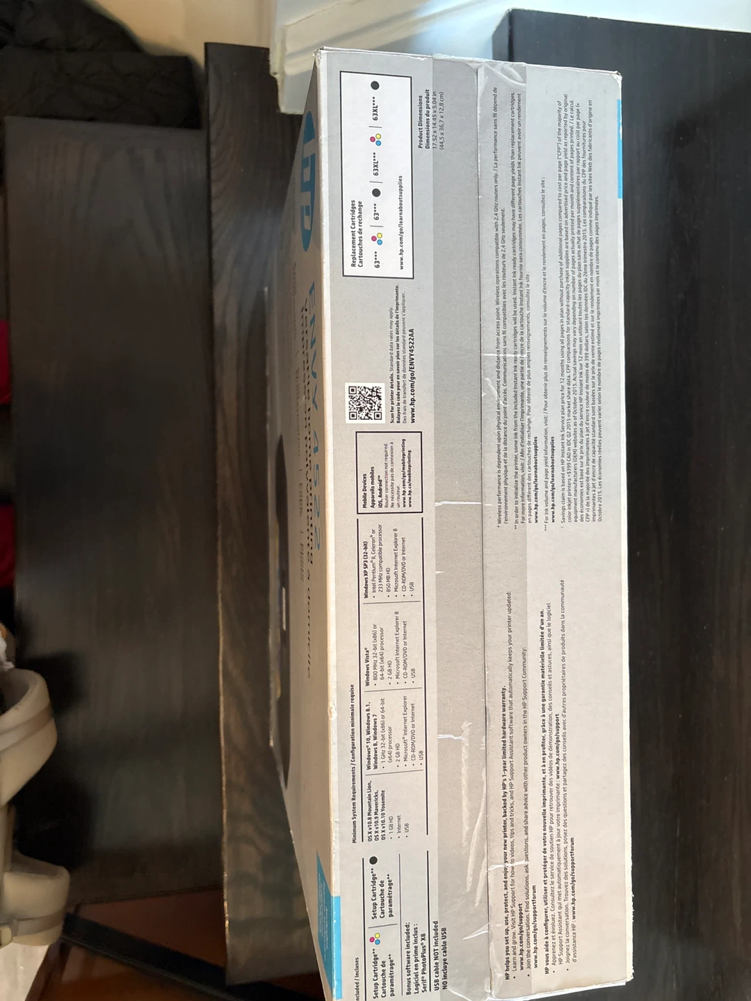 “UNOPEN” HP ENVY 4522 All-in-One Printer - photo 2