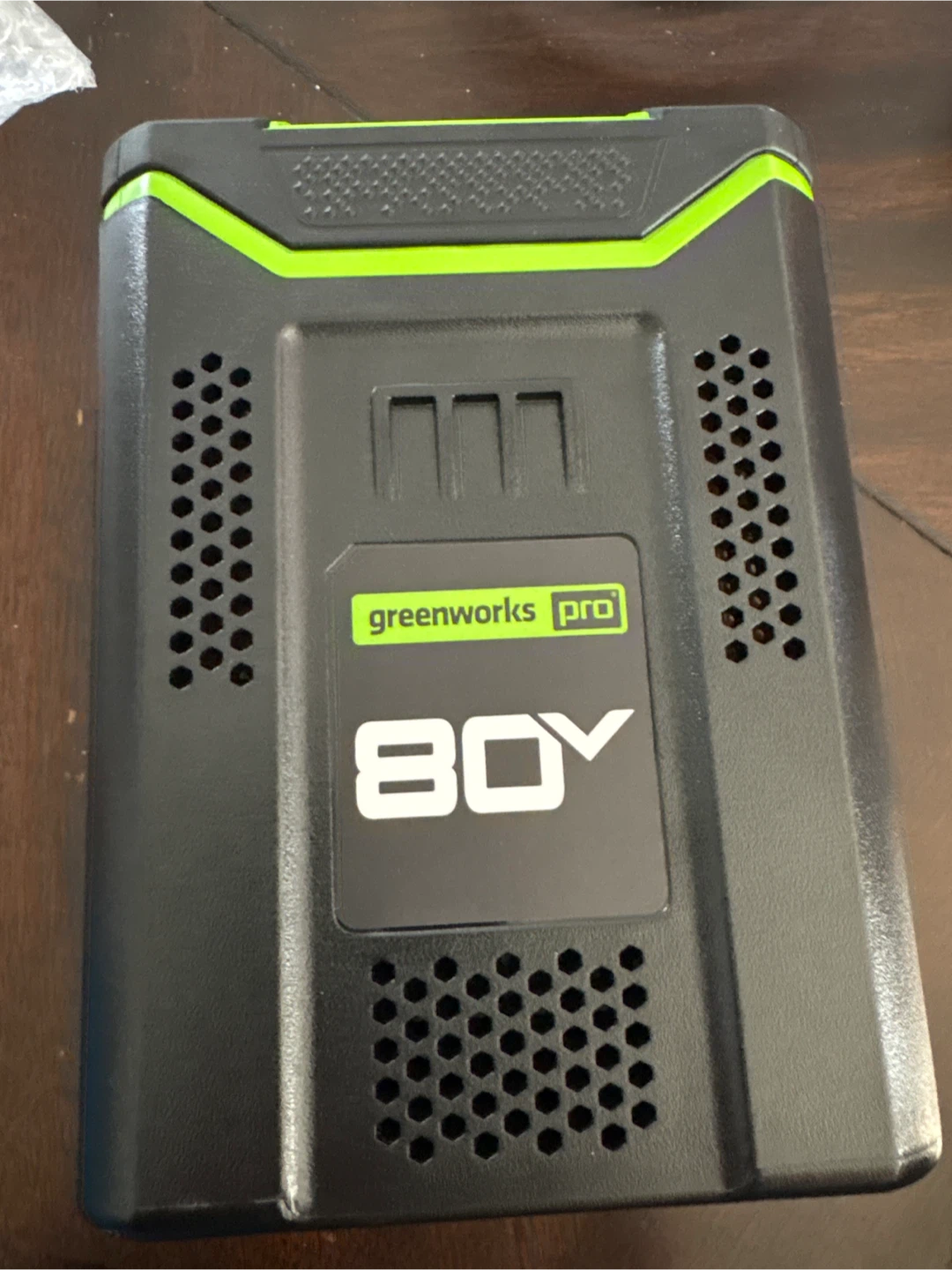 Greenworks Pro 80V Battery - photo 2