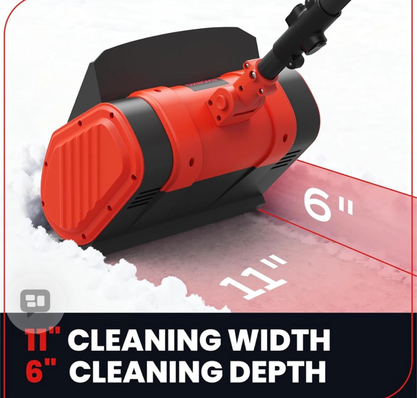 Sxg Sxg Electric Snow Shovel for Milwaukee M18 18V Battery, 11" - photo 3