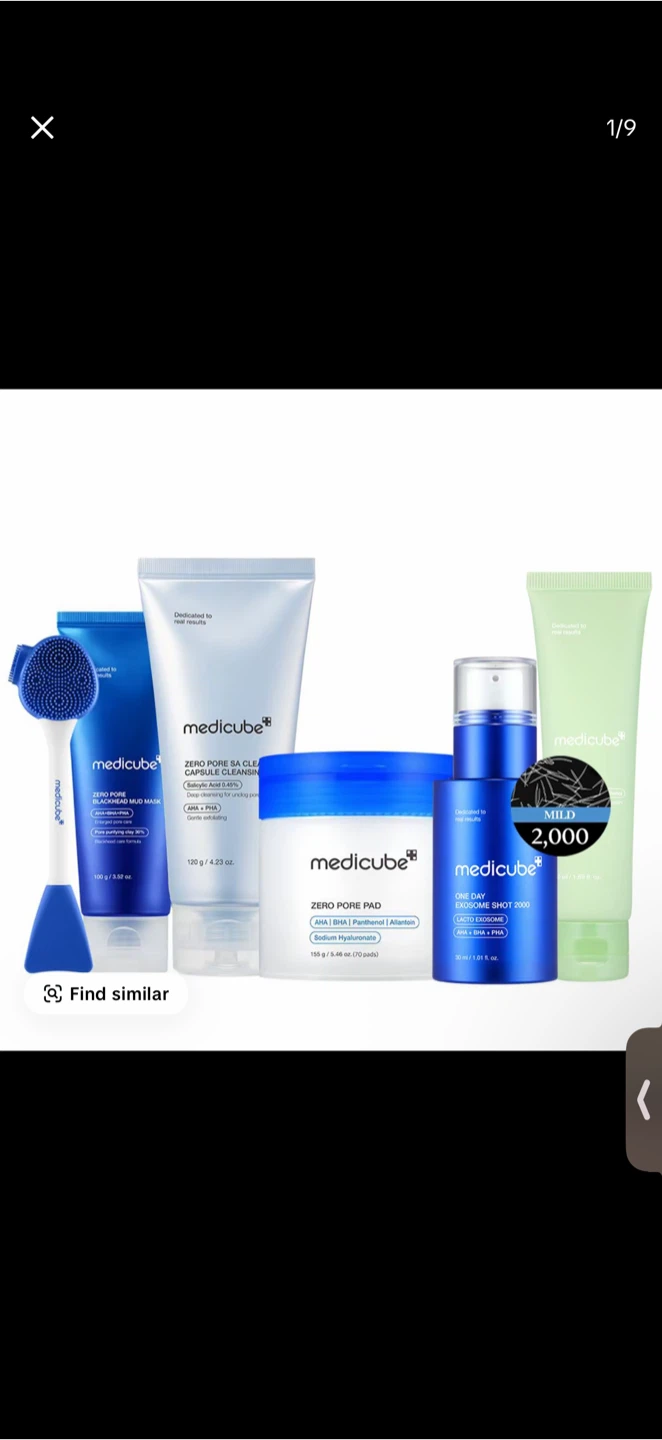 Medicube Zero Pore Cream - Exosome + Spicule