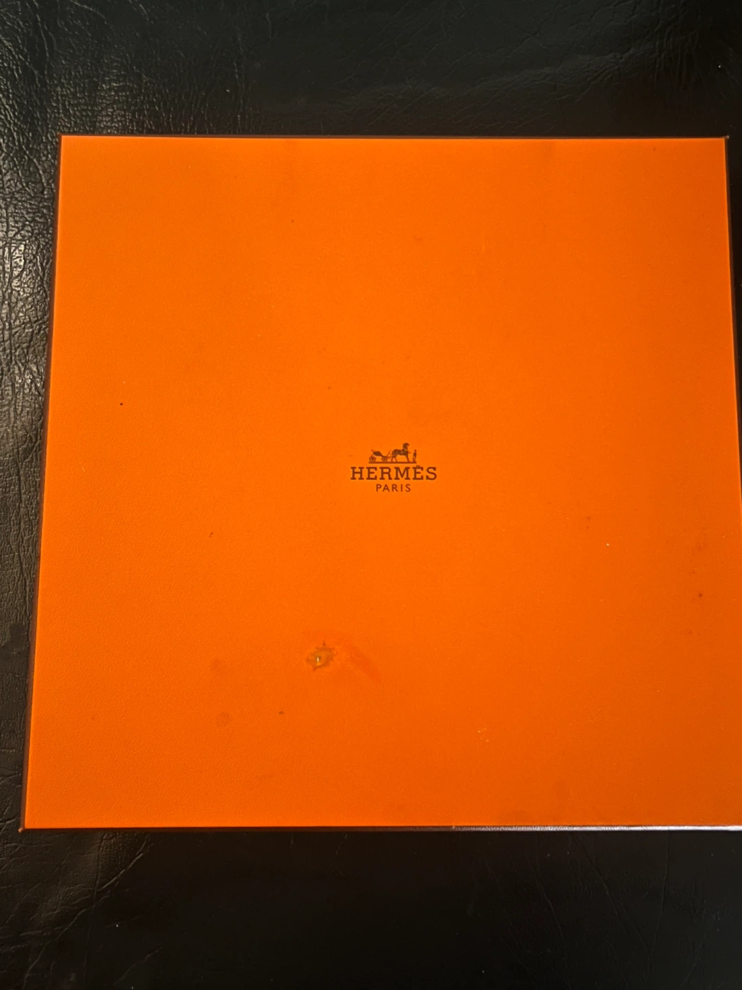 Hermès Orange Gift Box large scarf fox - photo 2