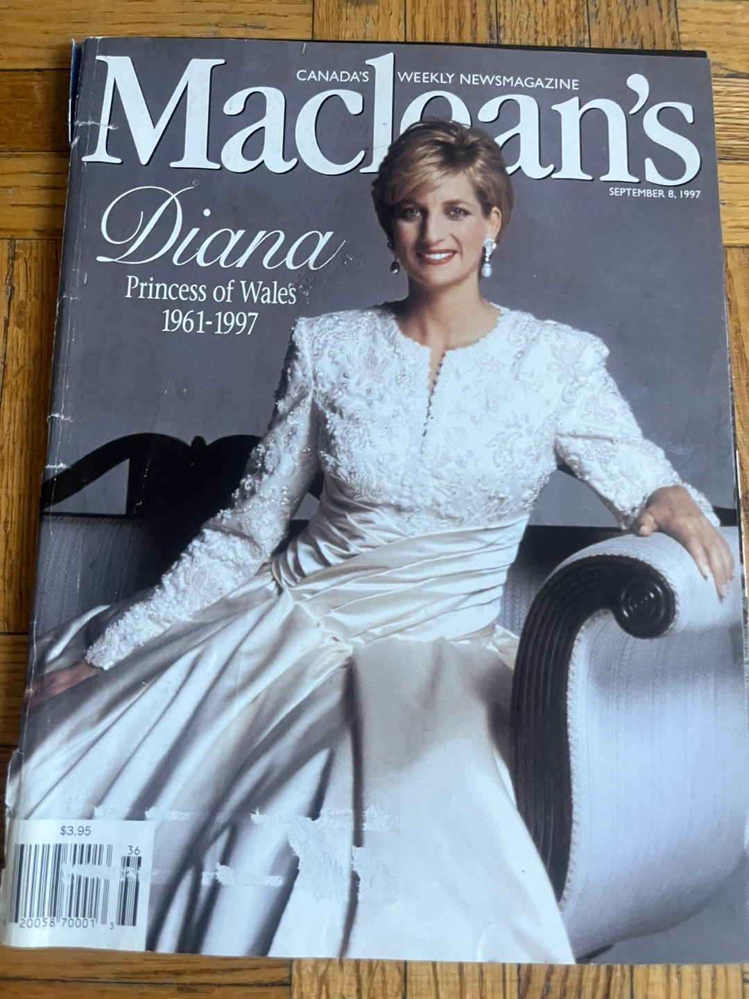Maclean's Magazine - Diana Princess of Wales - September 8, 1997