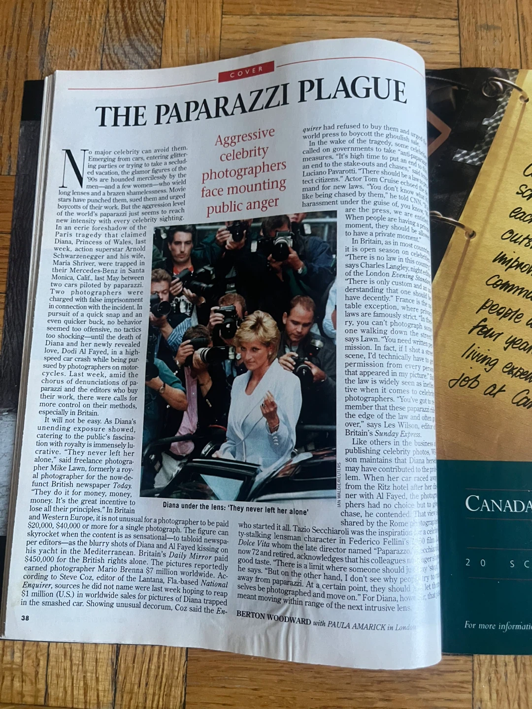 Maclean's Magazine - Diana Princess of Wales - September 8, 1997 - photo 2