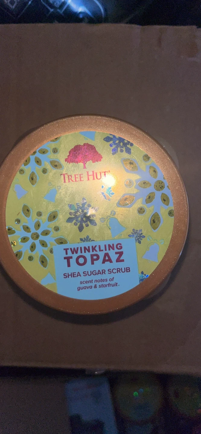 New Tree Hut Twinkling Topaz Shea Sugar Scrub