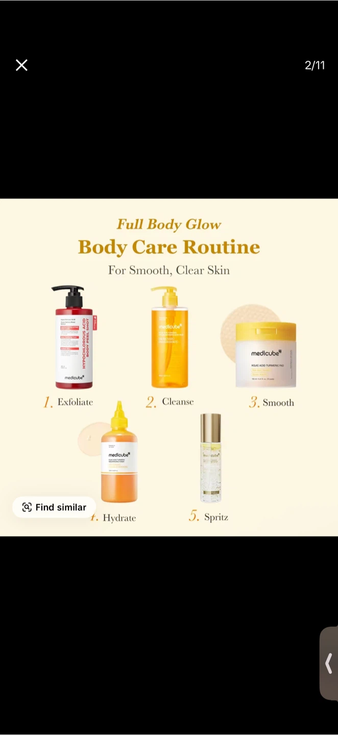 Medicube Hypochlorous Acid Body Peel Shot 280ml - photo 2