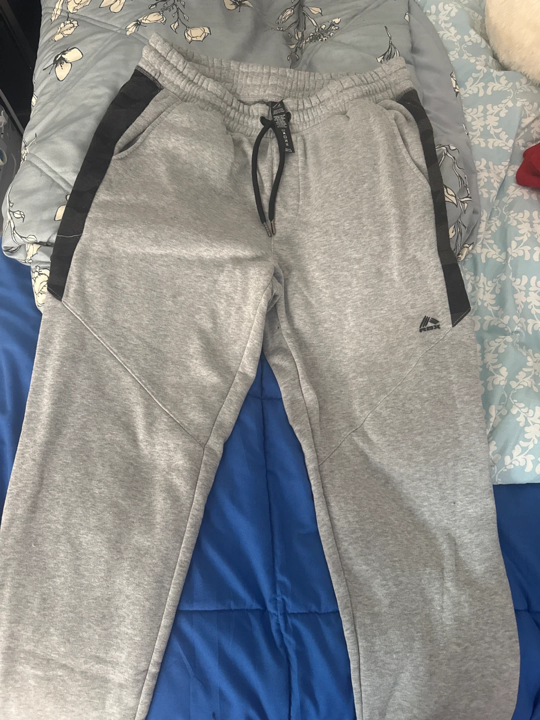 RBX Grey Jogger Sweatpants