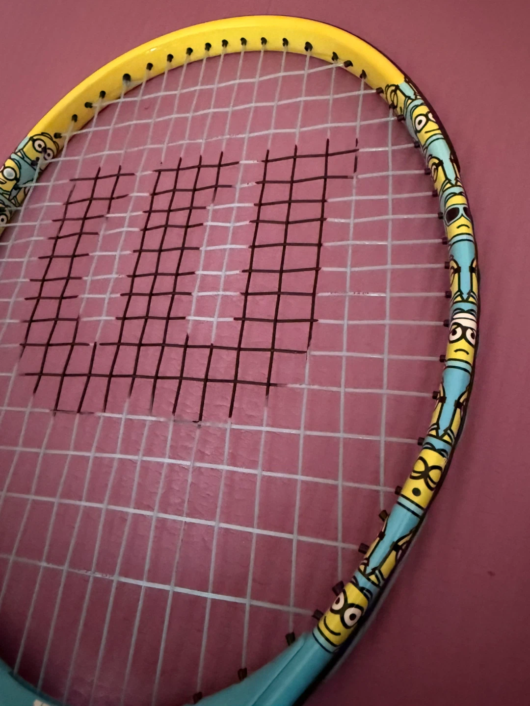 🏆Wilson Minions Big Kids Tennis Racquet 3 7/8 - photo 3