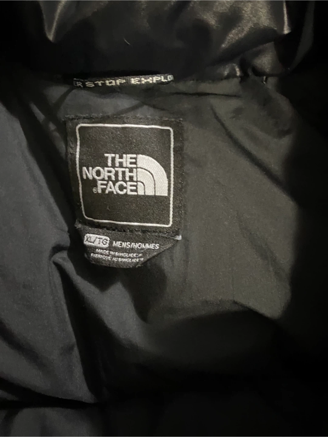 The North Face Black Puffer Vest - XL
